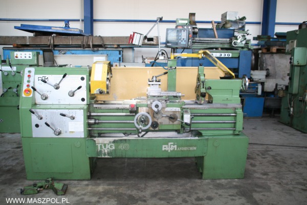 Tokarka TUG 40 x 1000 - AFM ANDRYCHÓW stan technic