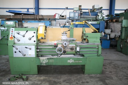 Tokarka TUG 40 x 1000 - AFM ANDRYCHÓW stan technic