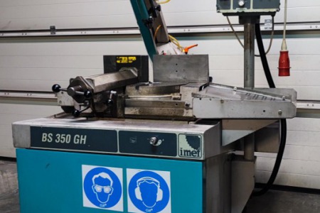 Piła, przecinarka taśmowa Imet 350 GH