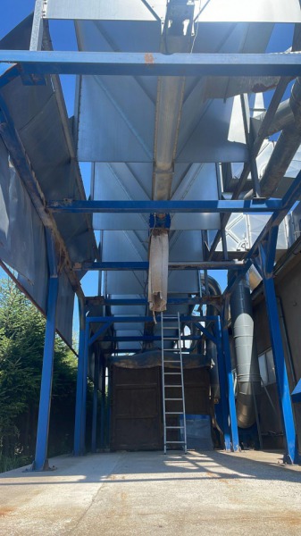 Przemysłowy wyciąg trocin i pyłów 22000m3/h