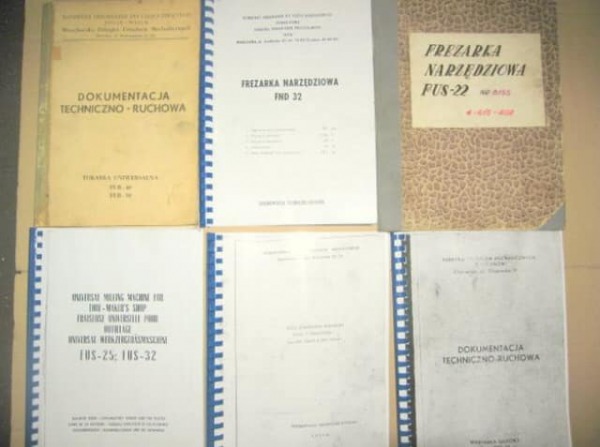 Dokumentacja techniczno ruchowa DTR do maszyn obra