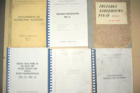 Dokumentacja techniczno ruchowa DTR do maszyn obra