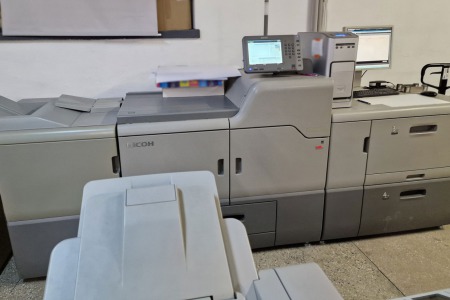 Sprzedam RICOH 7100X + WHITE + Podajnik banerów