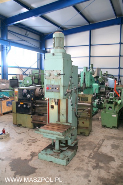 Wiertarka uniwersalna kolumnowa 2H 135 - stan tech