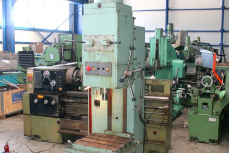 Wiertarka uniwersalna kolumnowa 2H 135 - stan tech