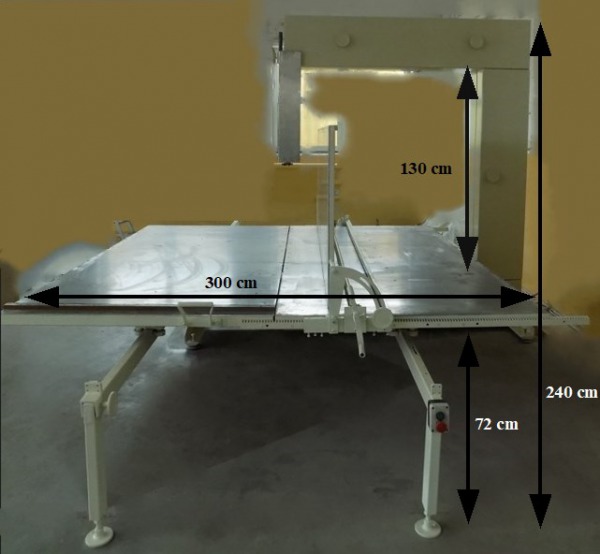 KRAJARKA PIONOWA DO PIANKI POLIURETANOWEJ