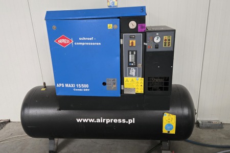 Sprężarka Airpress APS Maxi 15/500 ze zbiornikiem