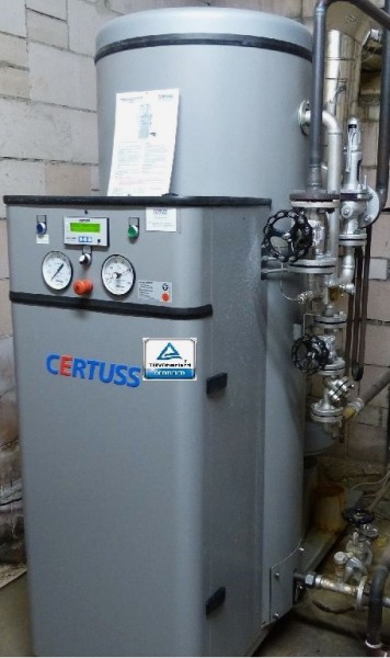 Wytwornica pary Certuss 400