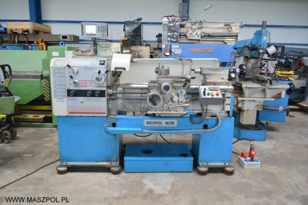 Tokarka uniwersalna TUB 35 x 1000 MEXPOL z odczyta