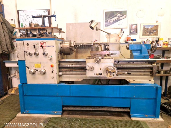 Tokarka uniwersalna - DM - 1000 A - KNUTH - FALOWN