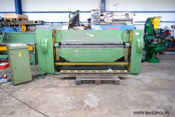 Zaginarka mechaniczna KM 4 x 2000 - RAFAMET . STAN