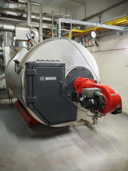 Parowa kotłownia kontenerowa Loos