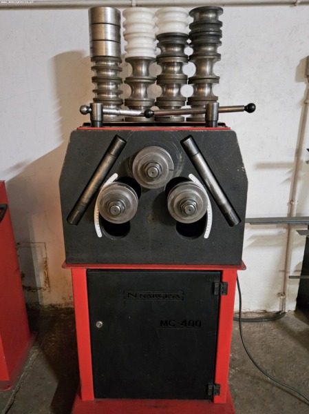 Giętarka trójrolkowa NARGESA MC 400