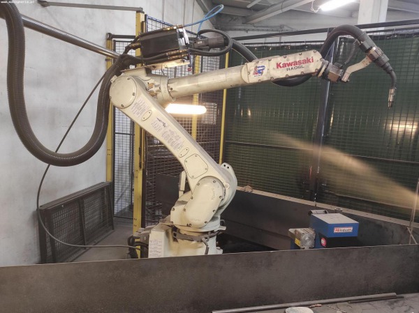 Zrobotyzowane stanowisko spawalnicze KAWASAKI