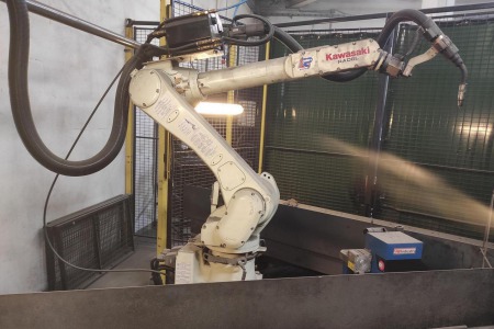 Zrobotyzowane stanowisko spawalnicze KAWASAKI