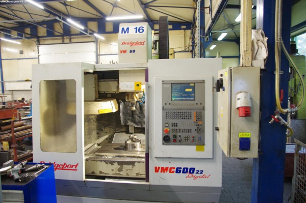Centrum obróbcze CNC BRIDGEPORT VMC 600/22 Digital
