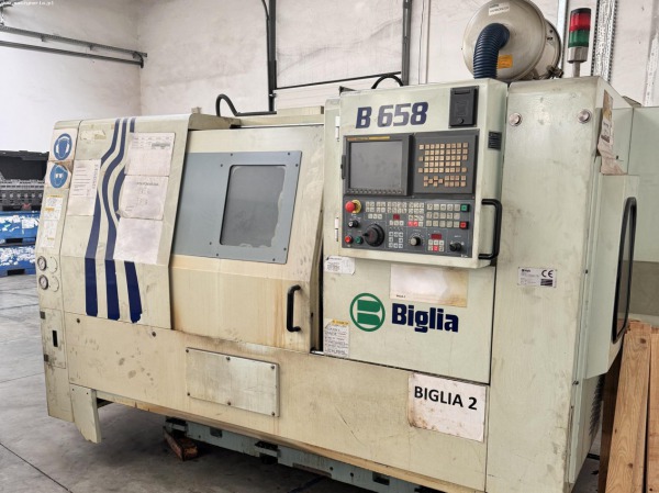 Centrum tokarskie CNC BIGLIA B658/B
