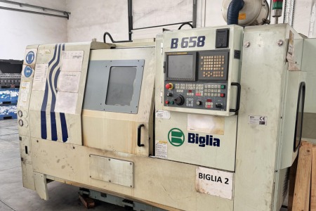 Centrum tokarskie CNC BIGLIA B658/B