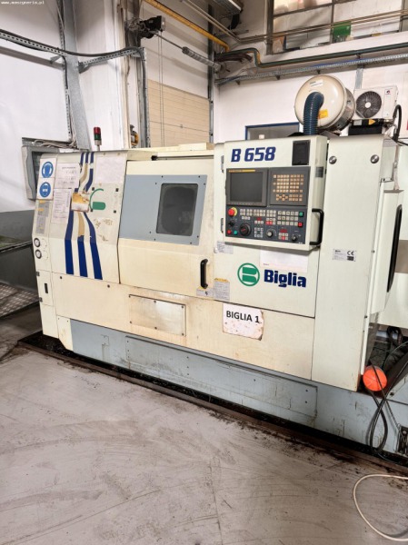 Centrum tokarskie CNC BIGLIA B658