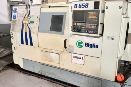 Centrum tokarskie CNC BIGLIA B658