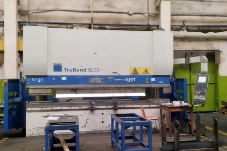 Prasa krawędziowa CNC EHT TRUMPF TruBend 8230-40
