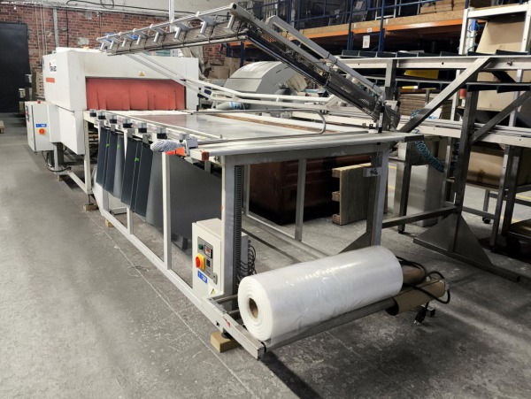 Zgrzewarka kątowa z tunelem grzewczym GRASO