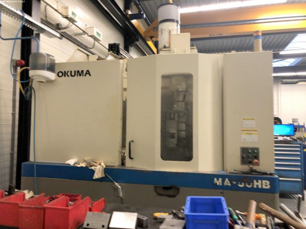 Centrum obróbcze poziome CNC OKUMA MA-50 HB