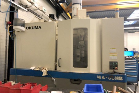 Centrum obróbcze poziome CNC OKUMA MA-50 HB
