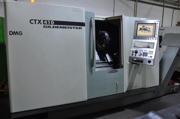 Tokarka CNC DMG GILDEMEISTER CTX 410