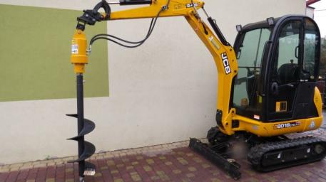 WIERTNICA HYDRAULICZNA Z PRZEKŁADNIĄ PLANETARNĄ