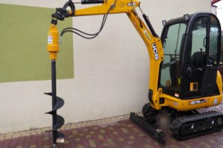 WIERTNICA HYDRAULICZNA Z PRZEKŁADNIĄ PLANETARNĄ