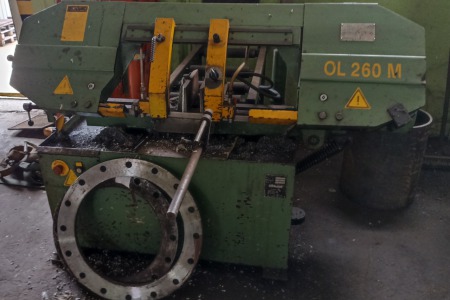 Piła/przecinarka taśmowa Siloma model OL 260 M