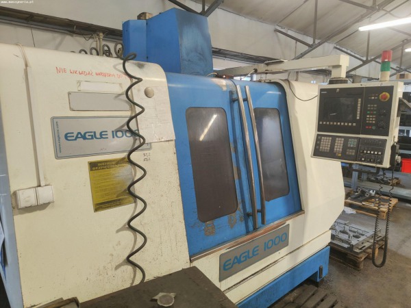 Centrum obróbcze pionowe CNC DUGARD EAGLE 1000 VMC