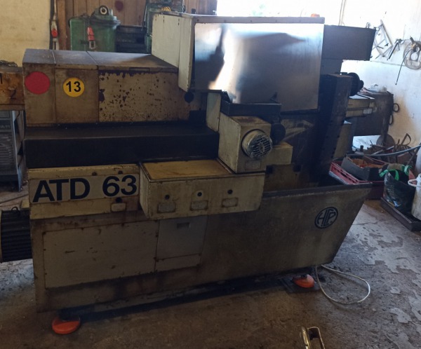 Tokarka automat tokarski bezkrzywkowy ATD 63
