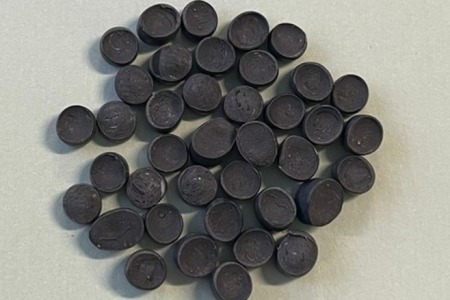 Regranulat PVC ShD Twardy Ciemnoszary