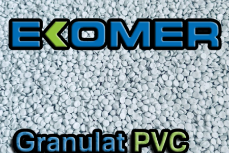 Granulat PVC Twardy Biały Niskowypełniony