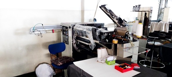 maszyna szyjąca palce w rajstopach DETEXOMAT MK3