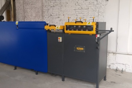 Maszyn do gięcia drutu. Automatyczna produkcja strzemion zbrojarskich